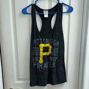 Genuine Merchandise Gray Racerback Tank